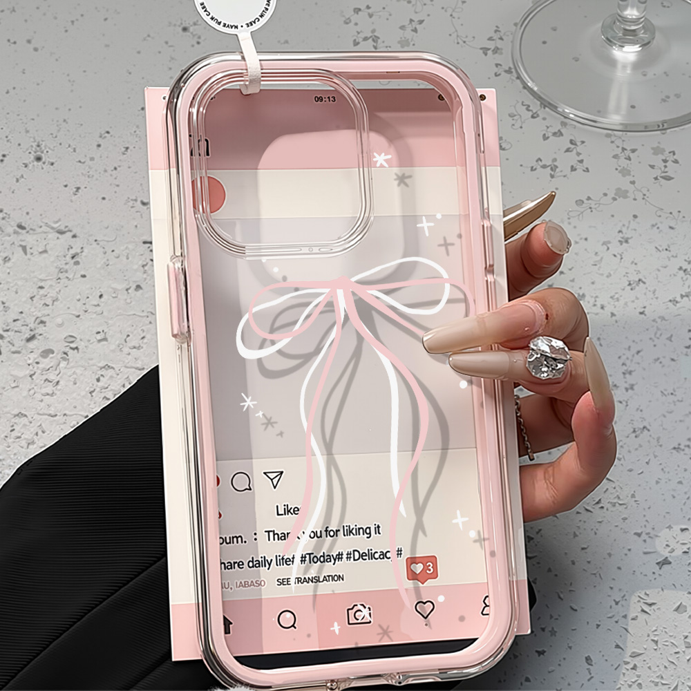 2in1 Pink Flower Case For iPho - Phone Cases For Iphone 16 reseña y precio