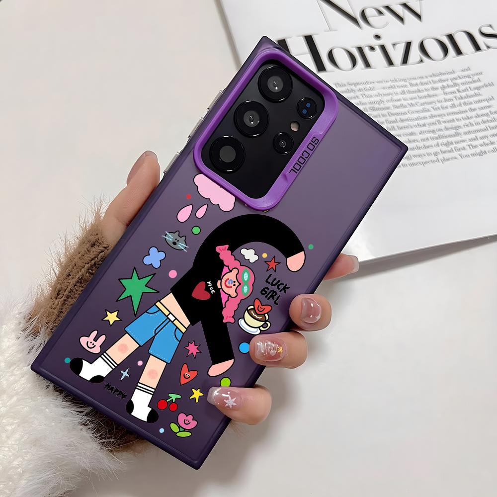 Funny Cartoon Girl And Boy Pho - Phone Cases For Boys reseña y precio