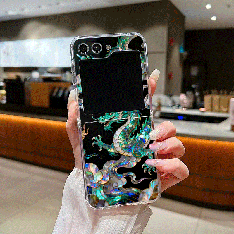 Stylish Tiger Dragon Marble Te - Phone Cases Z Fold 4 reseña y precio