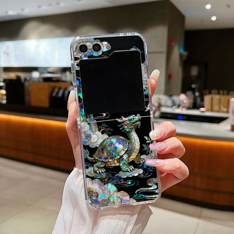 Stylish Tiger Dragon Marble Te - Phone Cases Z Fold 4 reseña y precio
