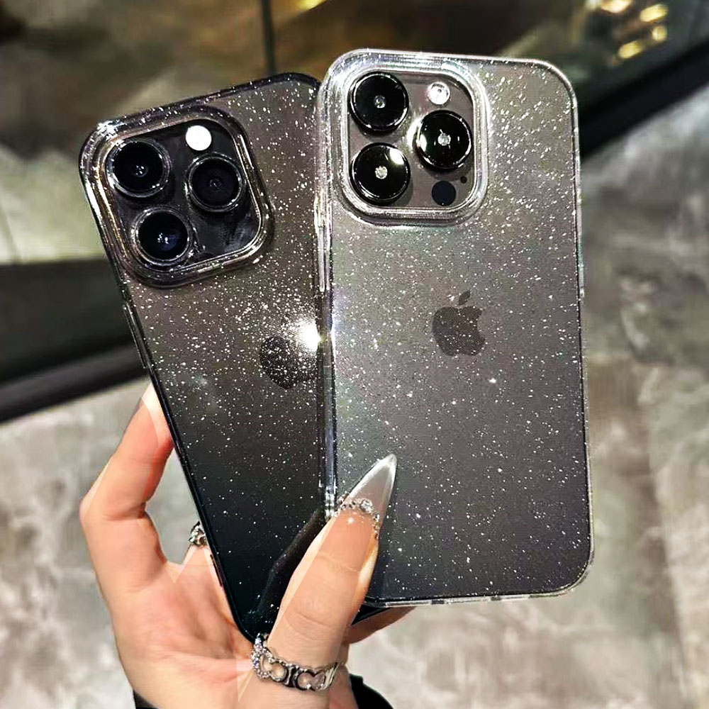 New Luxury Bling Glitter Clear - Phone Cases Arc reseña y precio