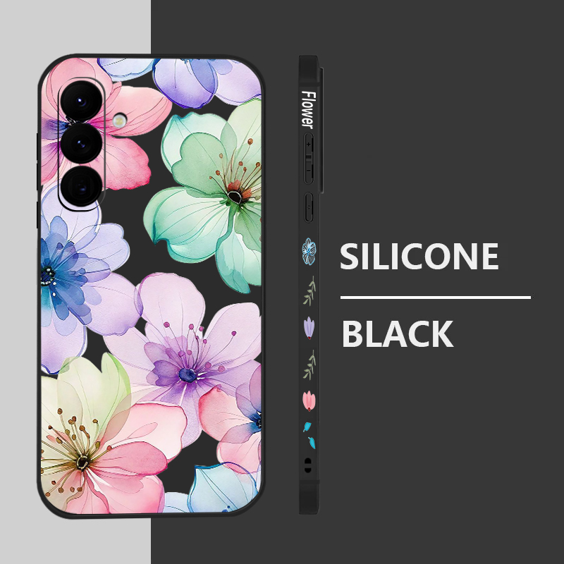 Lily Hibiscus Flower Print Pho - Phone Cases Samsung S25 Fe reseña y precio
