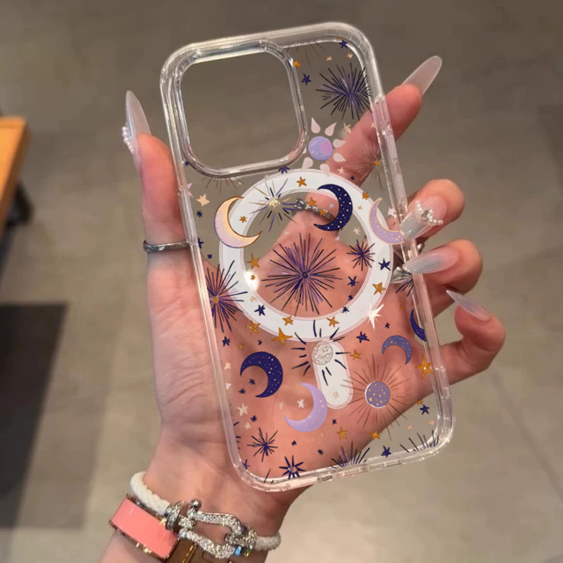 Romantic Sun Moon Stars Phone  - Phone Cases Magsafe reseña y precio