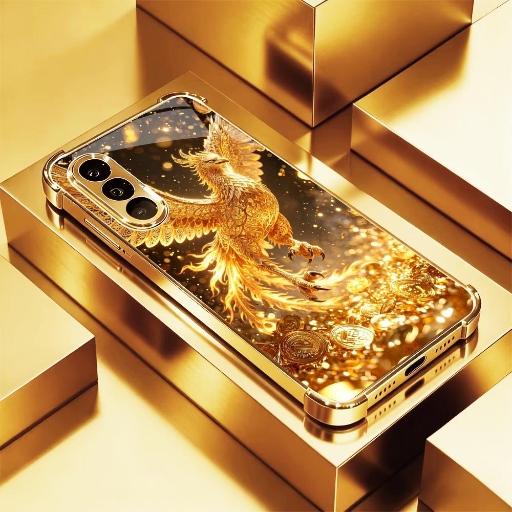 Luxurious Golden Bird phone ca - Phone Cases Quad Lock reseña y precio