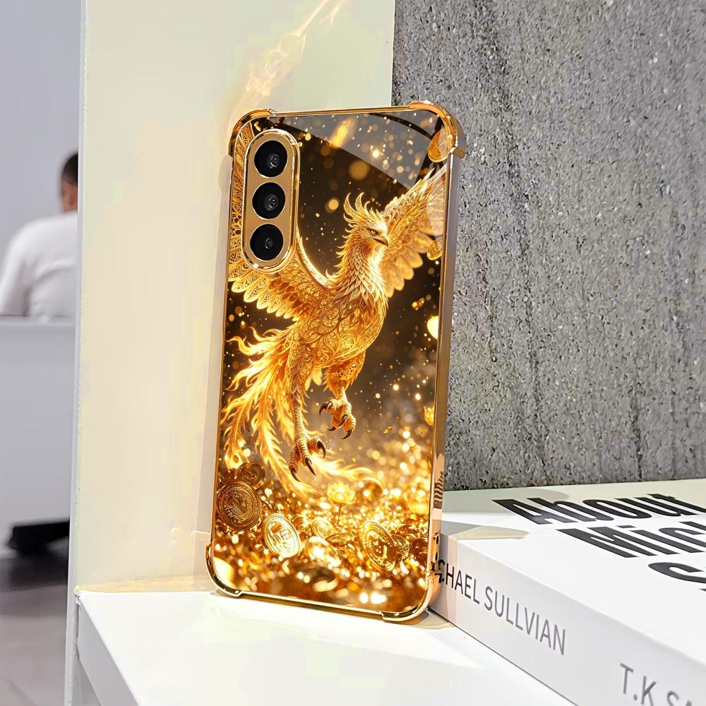 Luxurious Golden Bird phone ca - Phone Cases Quad Lock reseña y precio