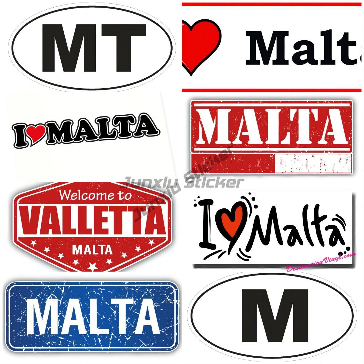 Malta Flag Car Decal Bumper Wi - Phone Cases Malta reseña y precio