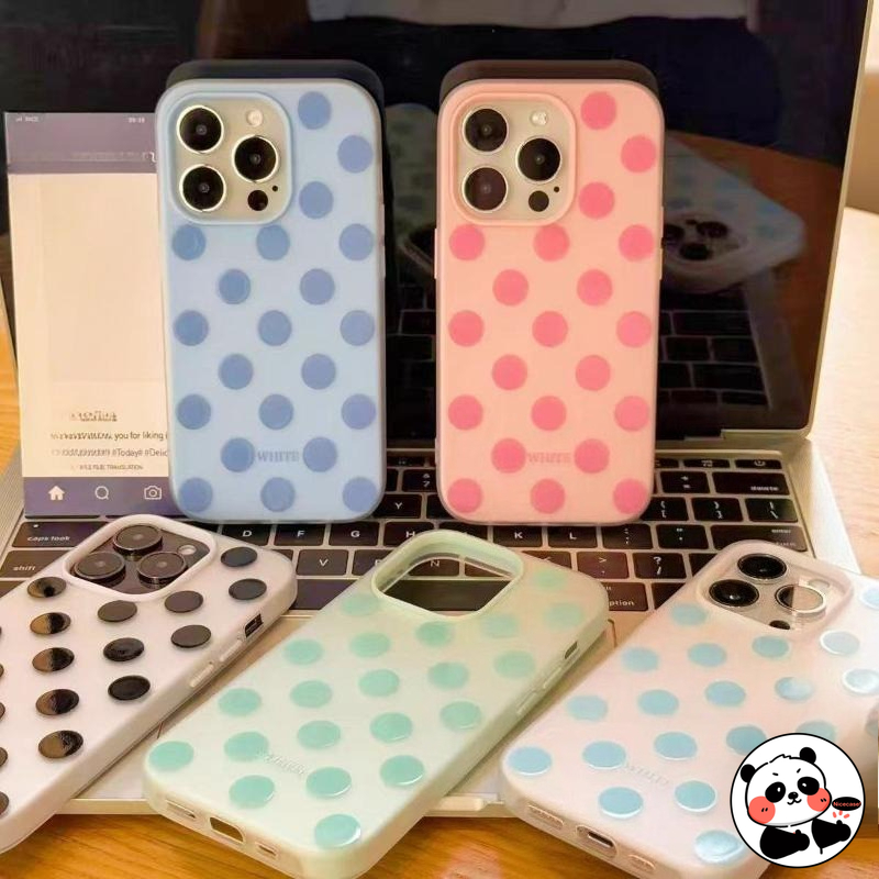 New Candy Color Polka Dots Mat - Phone Cases India reseña y precio