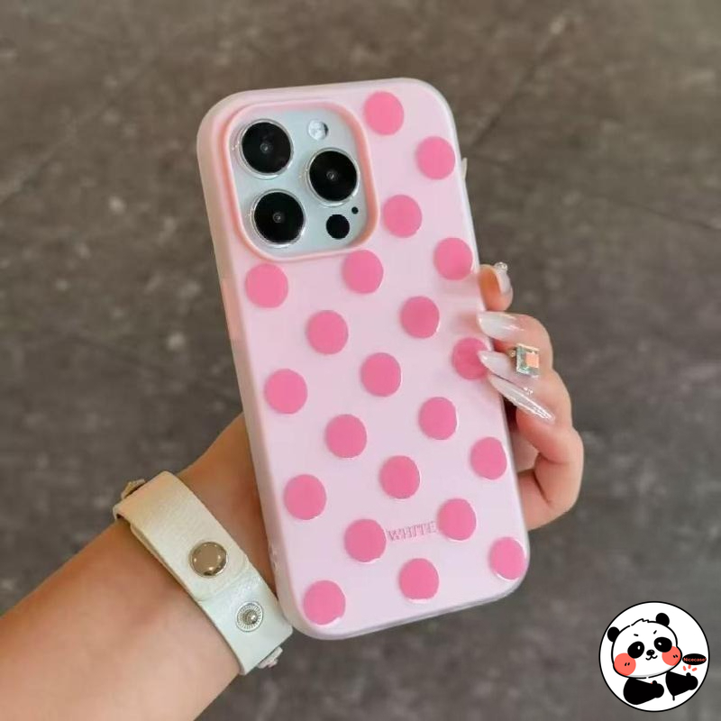 New Candy Color Polka Dots Mat - Phone Cases India reseña y precio