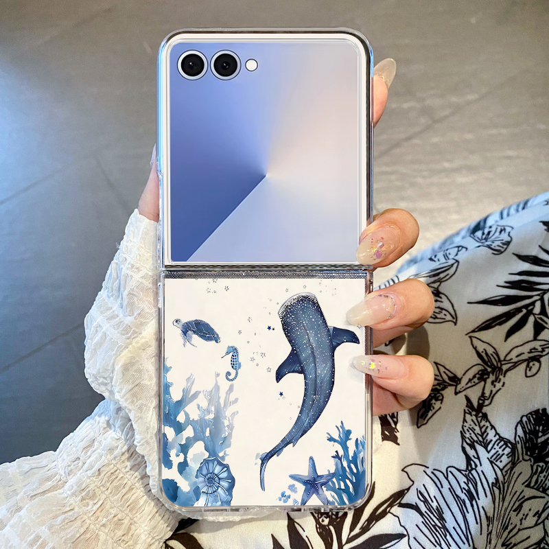 Whale Pattern Phone Case For S - Phone Cases Z Fold 4 reseña y precio