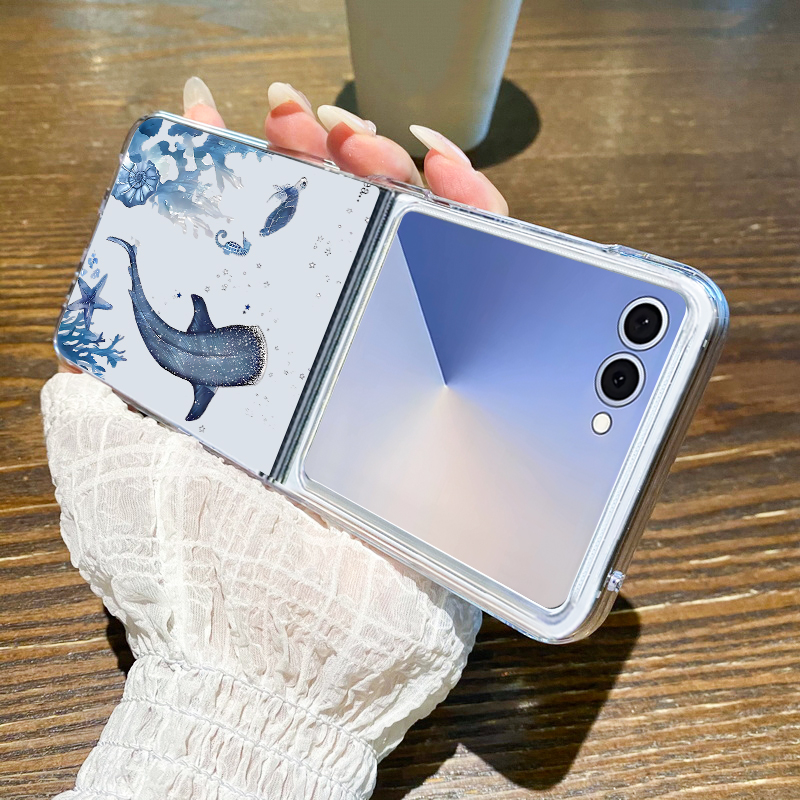 Whale Pattern Phone Case For S - Phone Cases Z Fold 4 reseña y precio