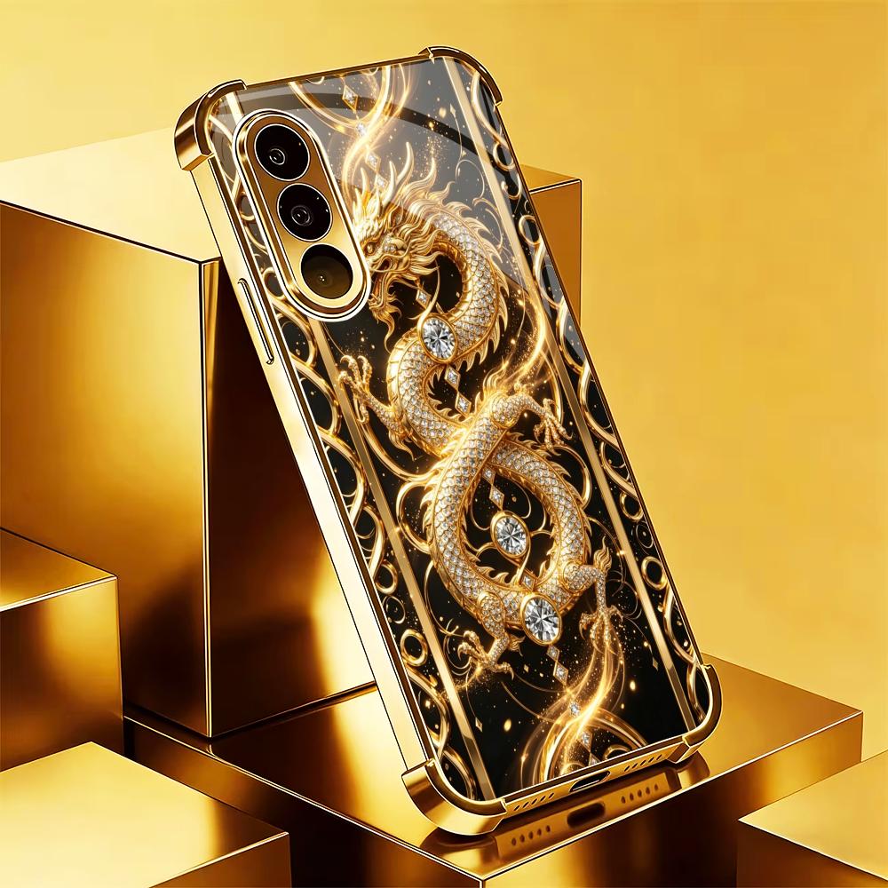 High-end golden dragon phone c - Phone Cases Quad Lock reseña y precio