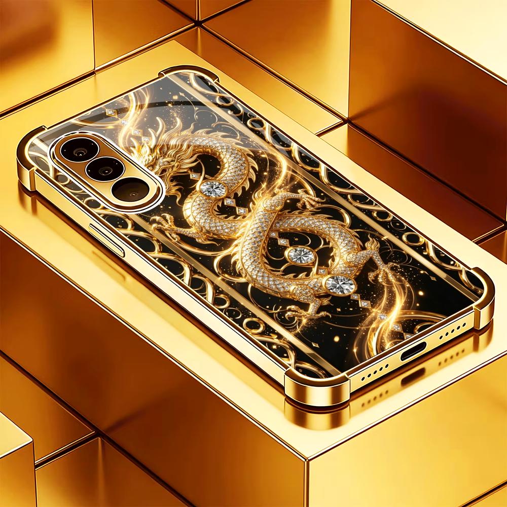 High-end golden dragon phone c - Phone Cases Quad Lock reseña y precio