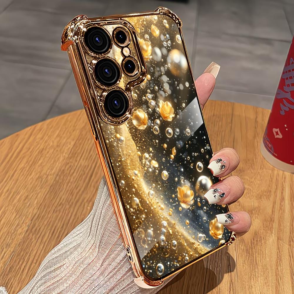 Premium Golden Flower phone ca - Phone Cases Quad Lock reseña y precio