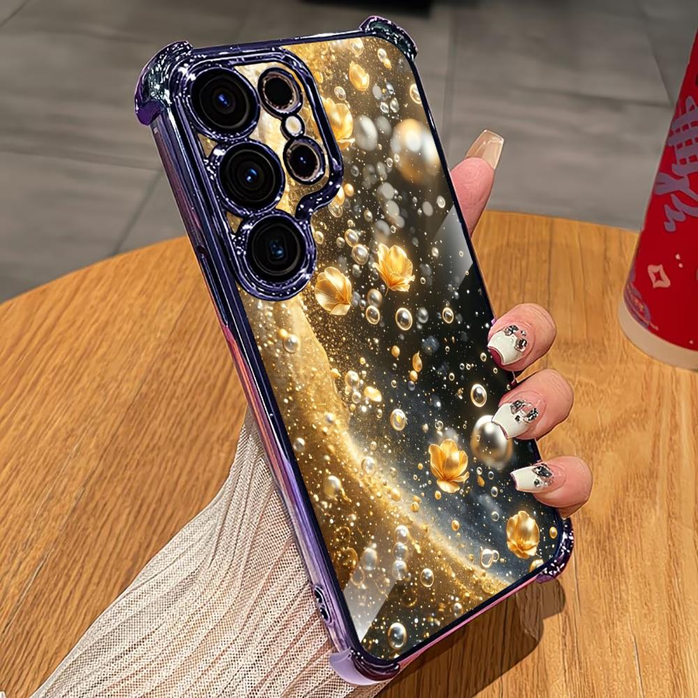 Premium Golden Flower phone ca - Phone Cases Quad Lock reseña y precio
