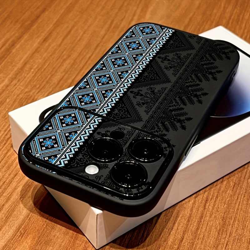 Vintage Totem Painting Shockpr - Phone Cases Drawing reseña y precio