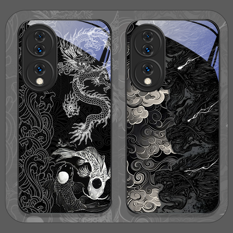Aesthetic Cool Black Dragon Pr - Phone Cases Aesthetic reseña y precio