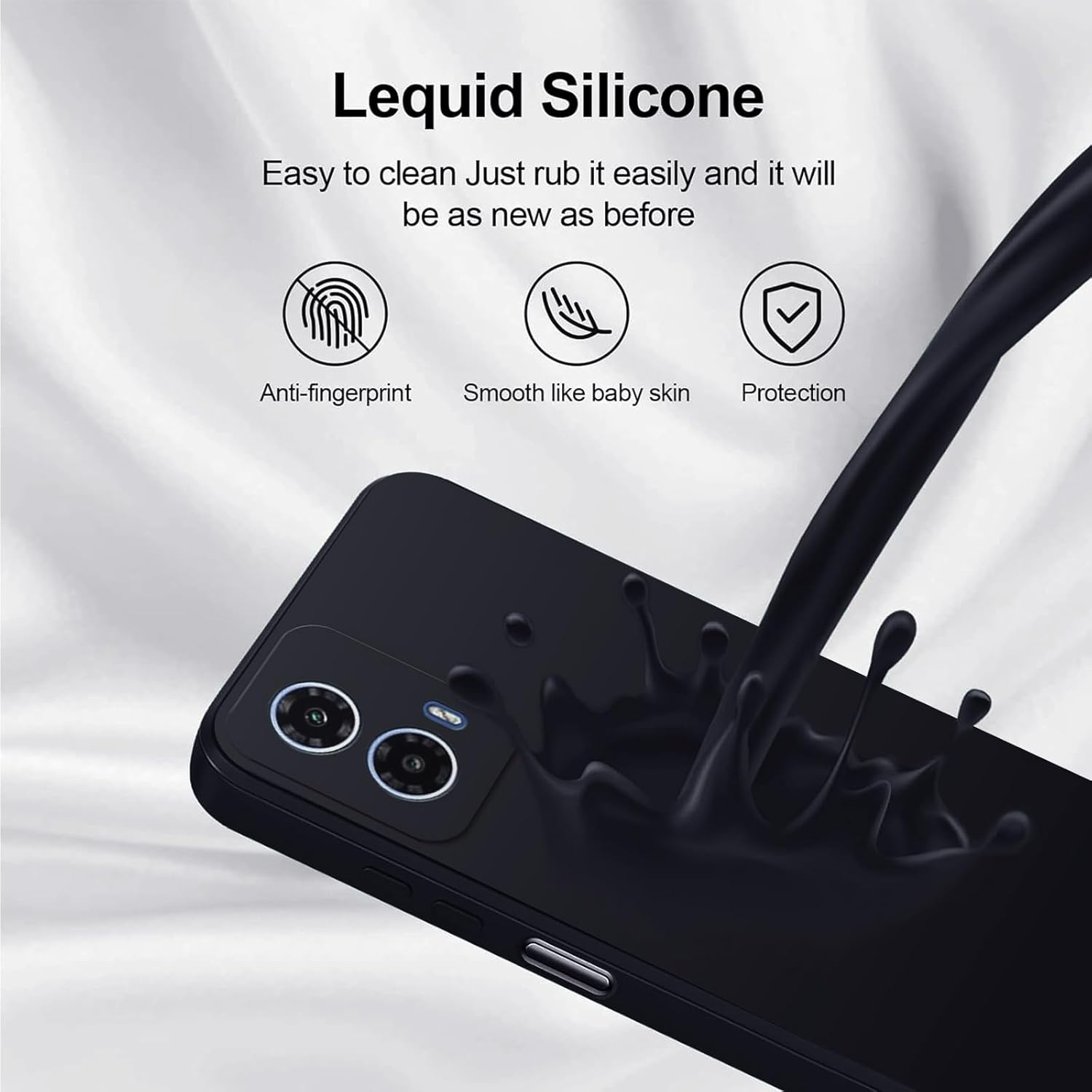 Liquid Silicone TPU Case For M - Phone Cases Moto G 2025 reseña y precio