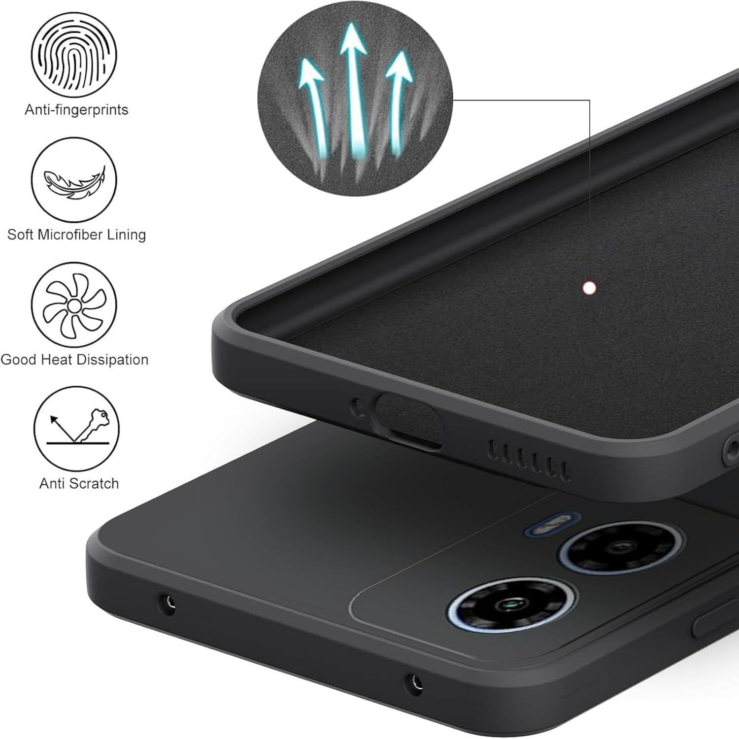 Liquid Silicone TPU Case For M - Phone Cases Moto G 2025 reseña y precio