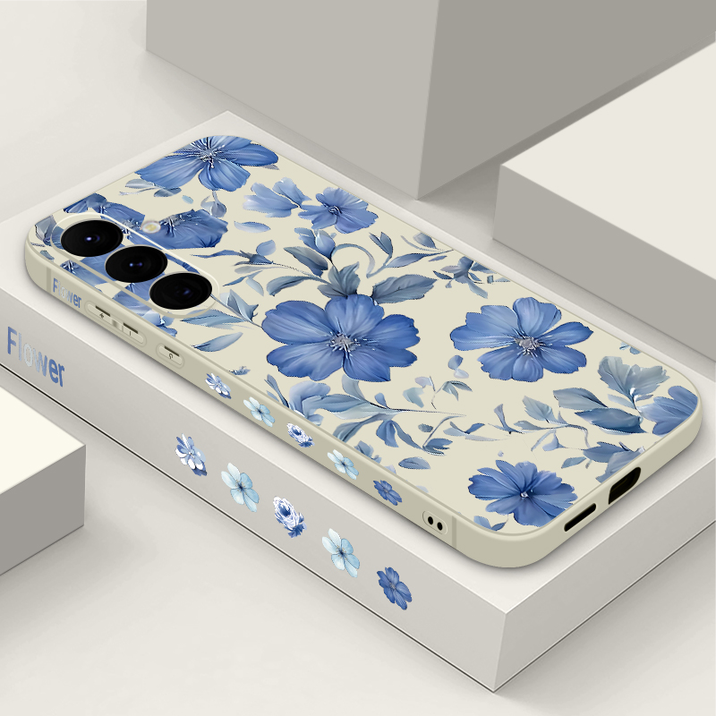 Flowers Plant Pattern Phone Ca - Phone Cases Samsung S25 Fe reseña y precio
