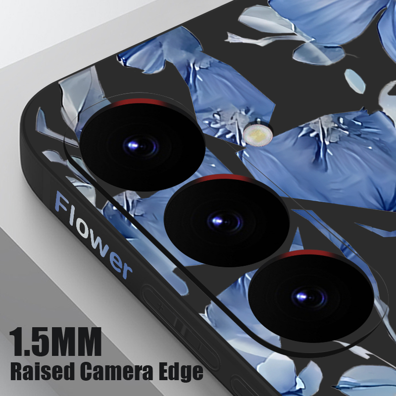 Flowers Plant Pattern Phone Ca - Phone Cases Samsung S25 Fe reseña y precio