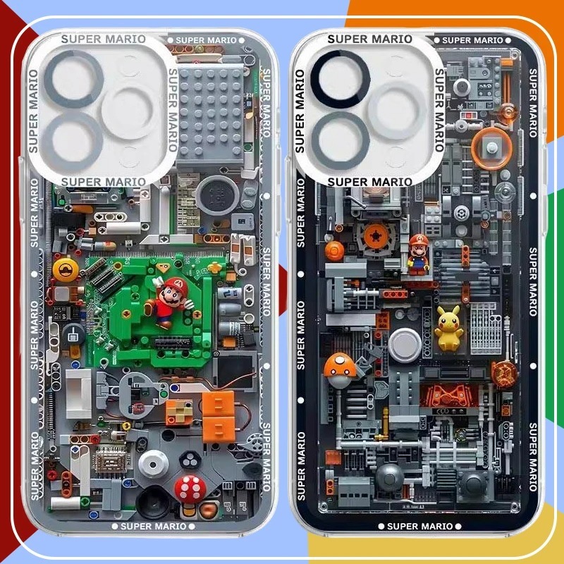 Fun M-Mario Blocks Cool Silico - Phone Cases Samsung S25 Fe reseña y precio