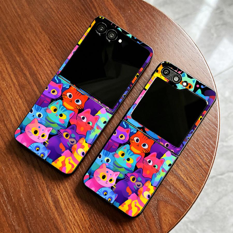 Full Cover Cat Phone Cover Cas - Phone Cases Z Fold 4 reseña y precio