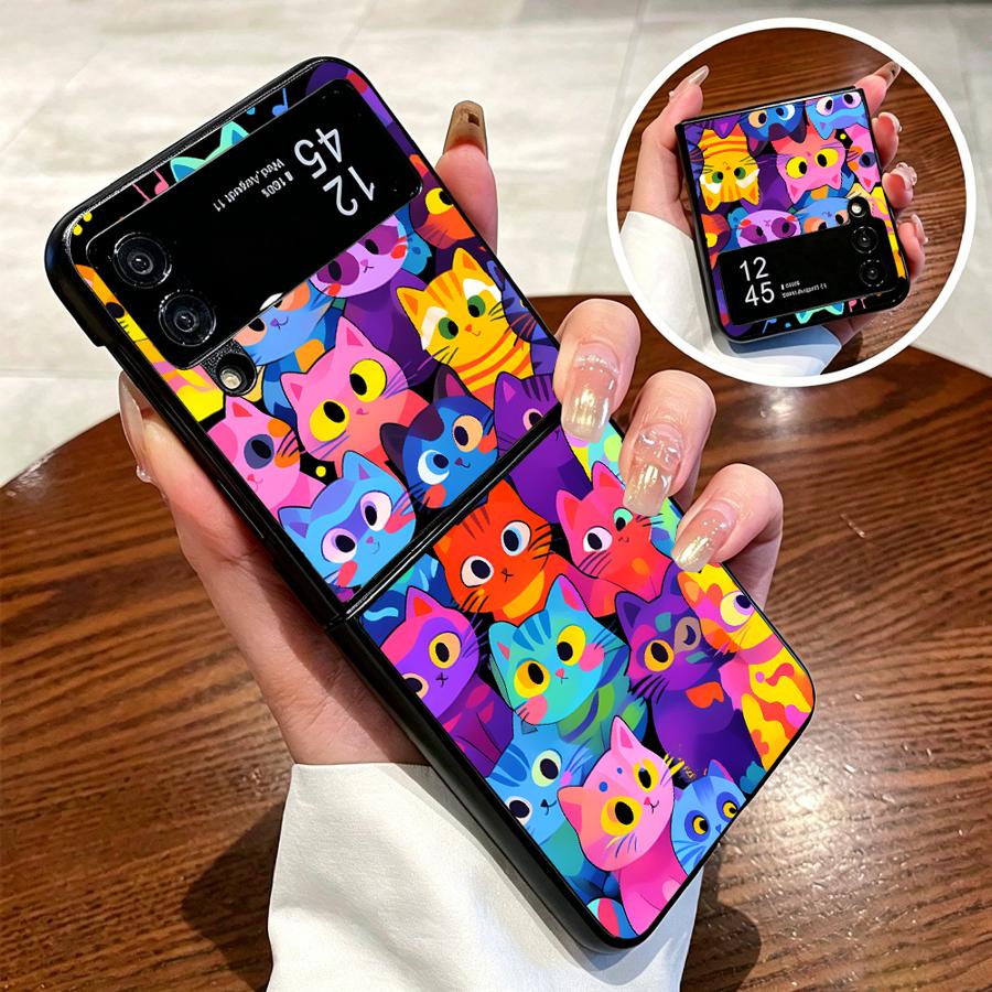Full Cover Cat Phone Cover Cas - Phone Cases Z Fold 4 reseña y precio