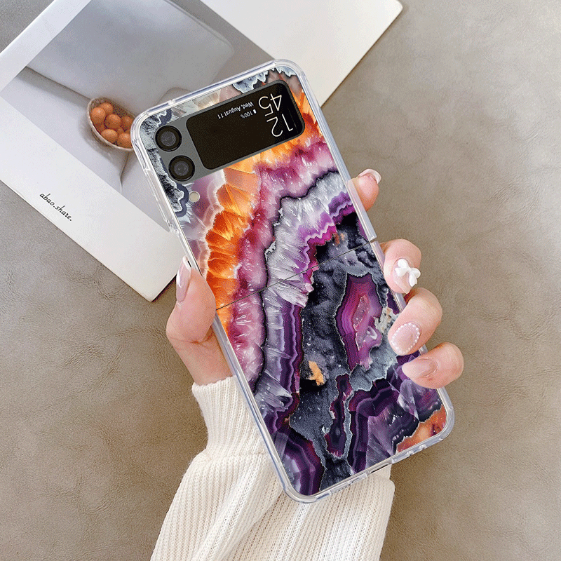 Artistic Colorful Marble Textu - Phone Cases Drawing reseña y precio