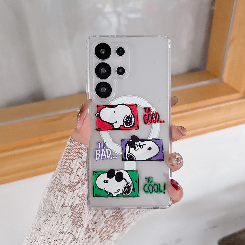 Cute Cartoon Snoopy Charlie Br - Phone Cases Magsafe reseña y precio